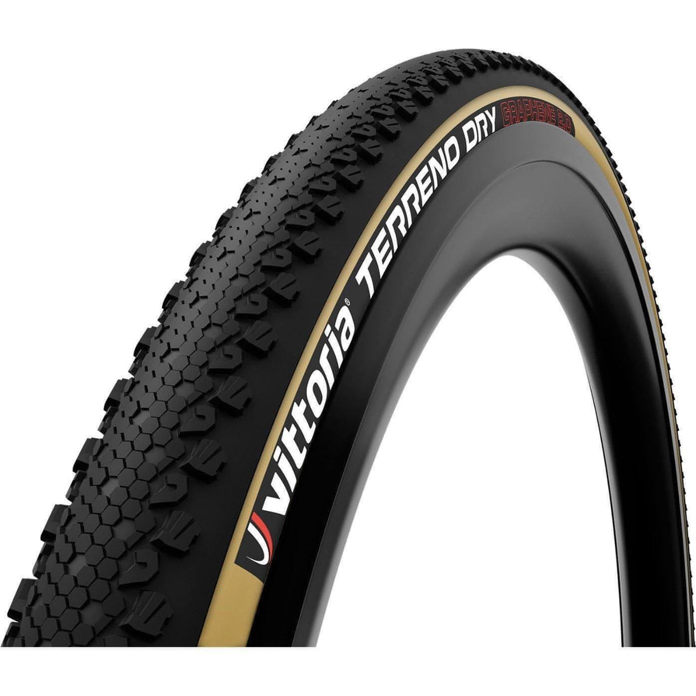 Vittoria Terreno Dry G2.0 Gravel Tyre - Tan 8022530025553 - Start Fitness