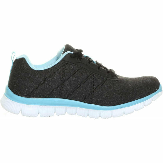 X Sport Memory Foam Womens Trainers - Black - Start Fitness