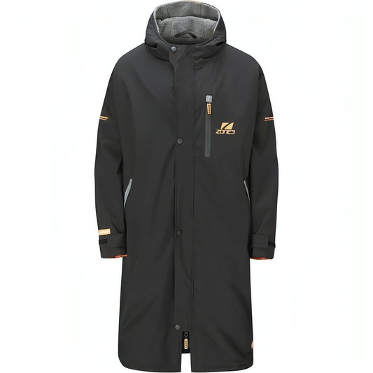 Zone3 Heat-Tech Polar Fleece Changing Robe - Black - Start Fitness