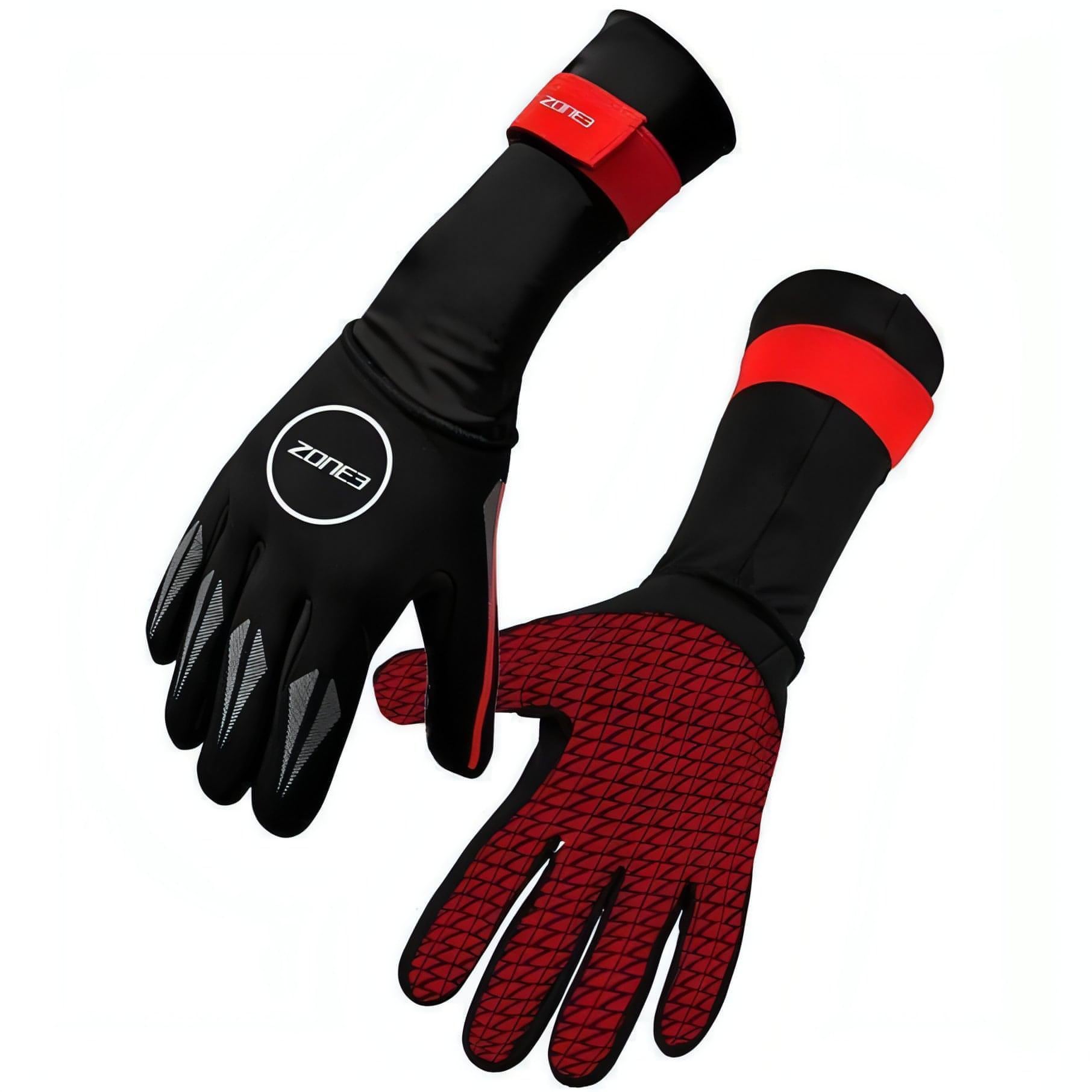Zone3 Neoprene Swim Gloves - Black - Start Fitness