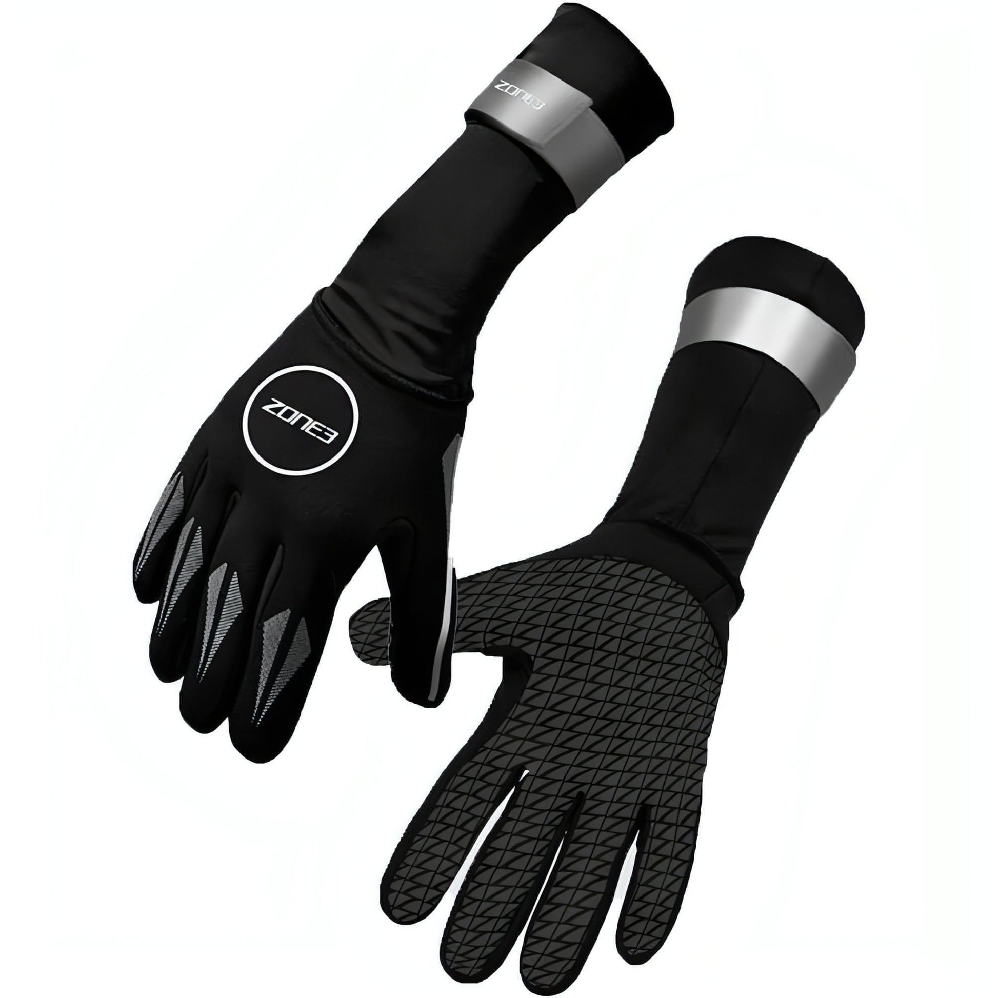 Zone3 Neoprene Swim Gloves - Black 607128943426 - Start Fitness